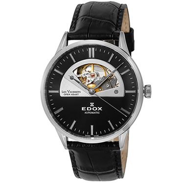 EDOX レ・ヴォベール オープンハート オートマチック