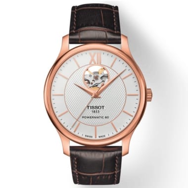 TISSOT TRADITION AUTOMATIC OPEN HEART